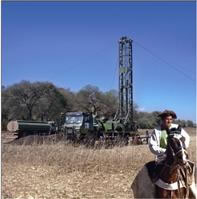 600m Pozo de Agua equipo de perforación